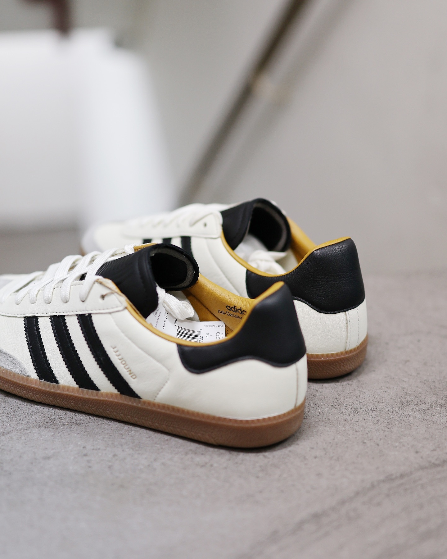 Adidas Samba OG x JJJJound 米白 德國製造 ID8708