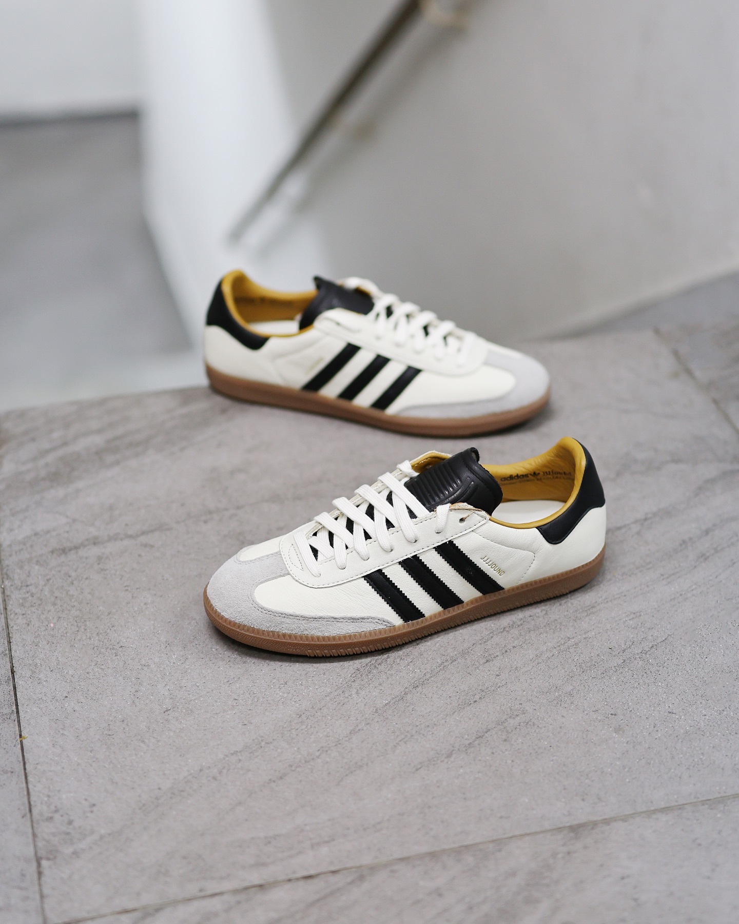 Adidas Samba OG x JJJJound 米白 德國製造 ID8708
