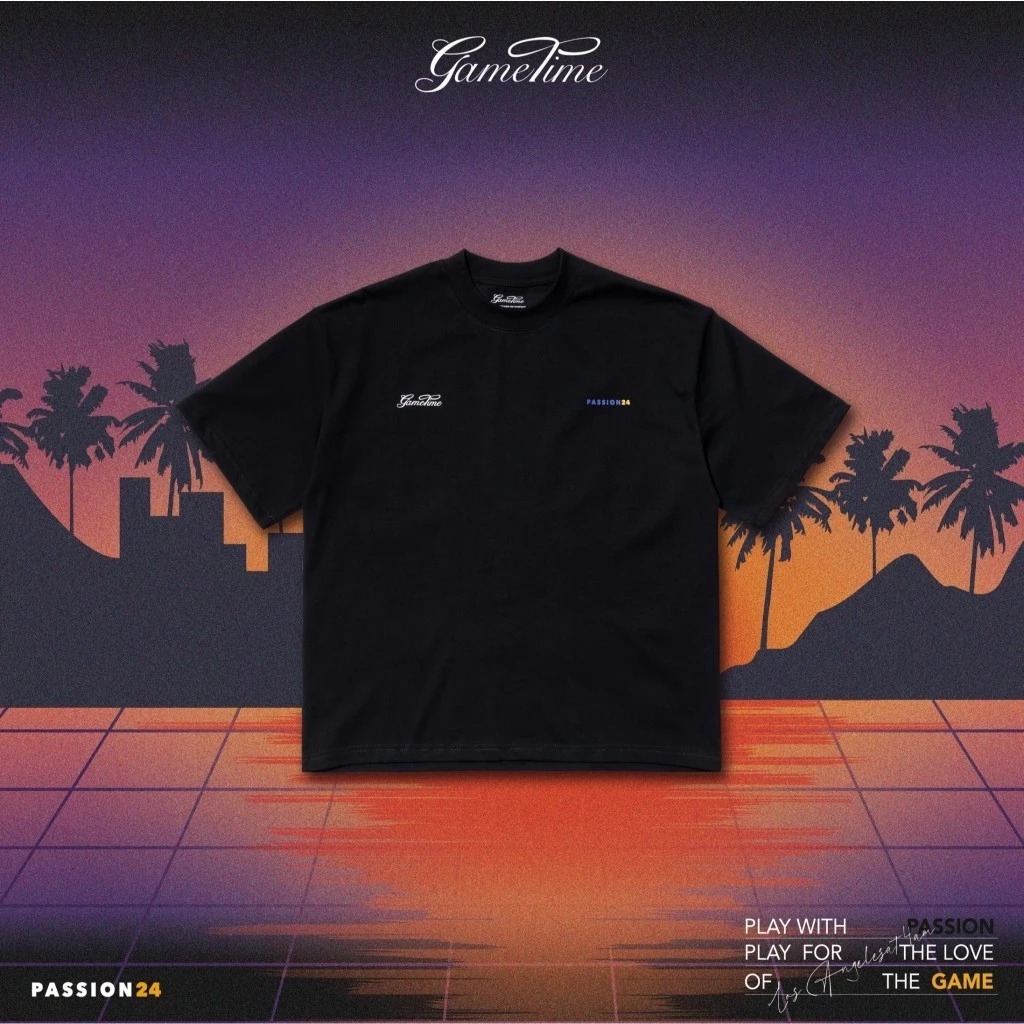 GameTime / 24AW X Passion24 Sunset T-shirt