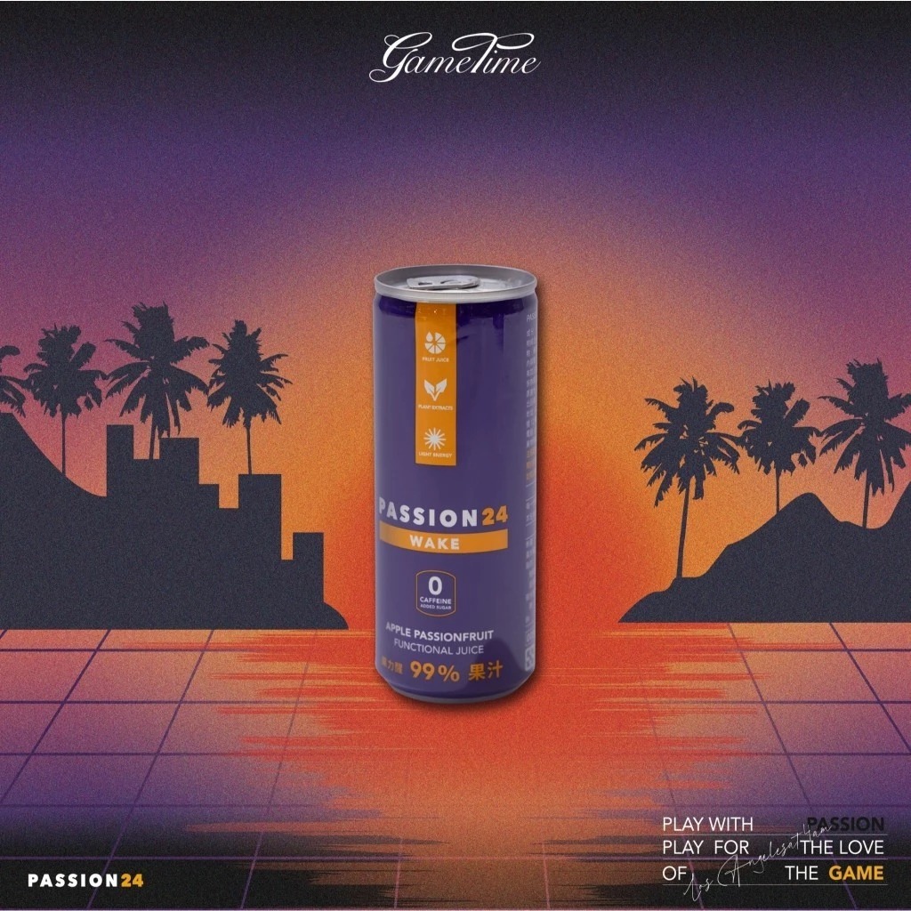 GAMETIME / 24AW X Passion24 果力醒6入組