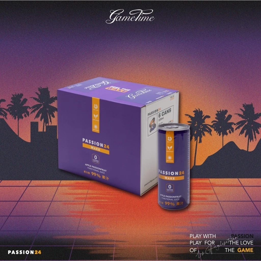 GAMETIME / 24AW X Passion24 果力醒6入組