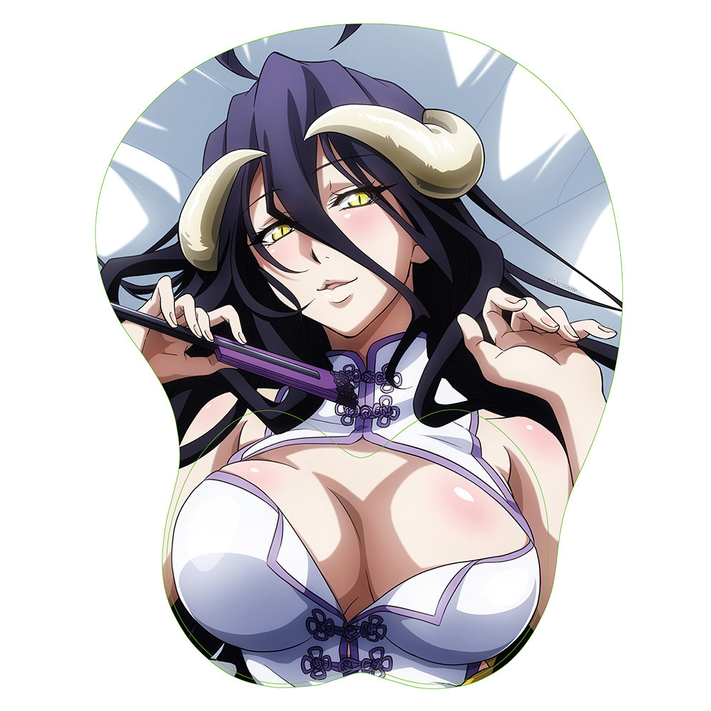 「ACG.GO」「預購」不死者之王劇場版聖王國篇阿爾貝多滑鼠墊 Oppai Mousepad