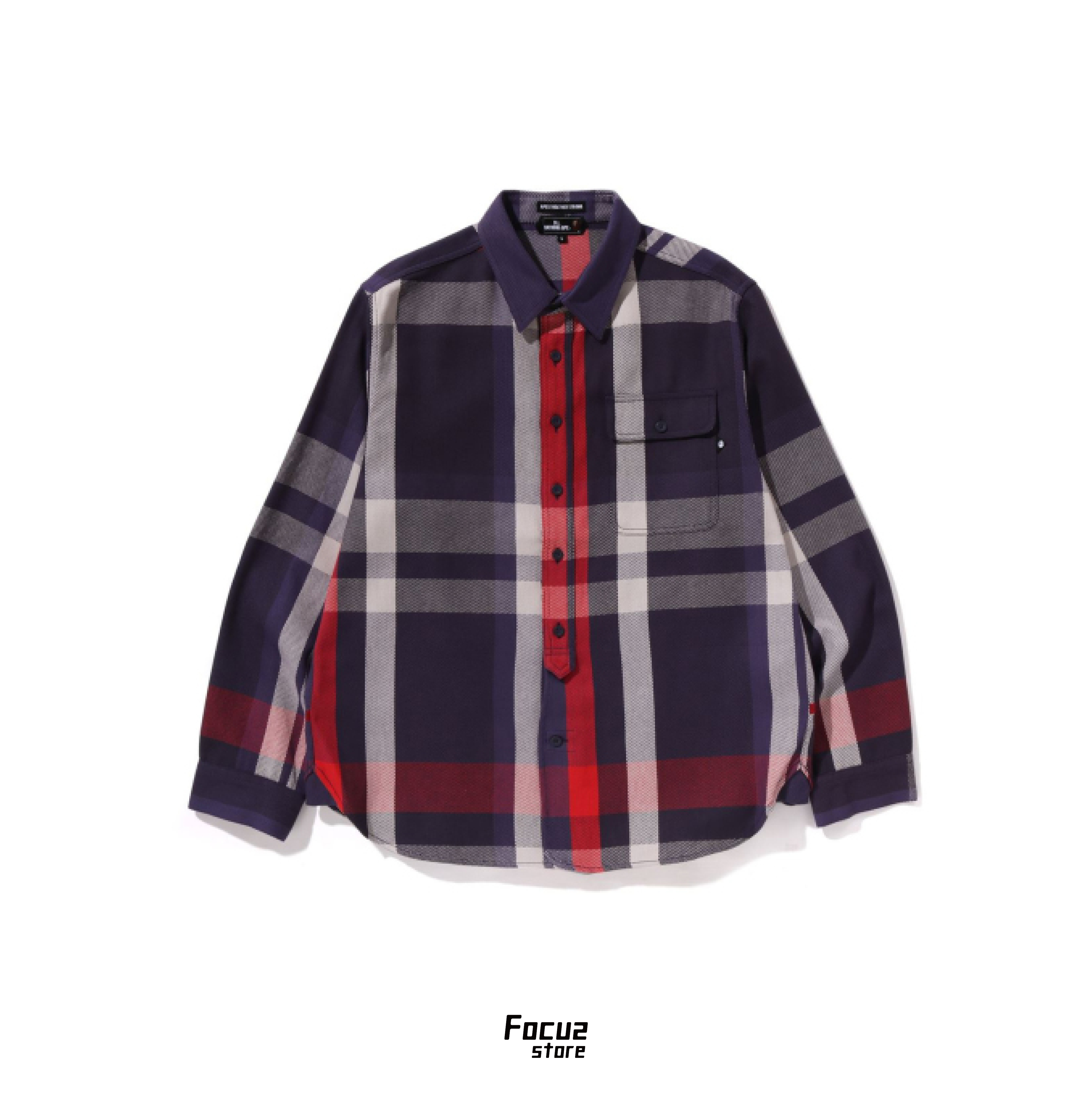 【Focus Store】預購 MR. BATHING APE Check Shirt 格紋襯衫