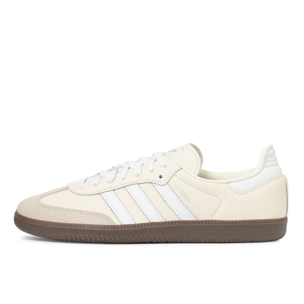 Adidas Originals Samba OG 日本新款 奶油白霜 蛇紋 森巴 復古鞋 JR8166
