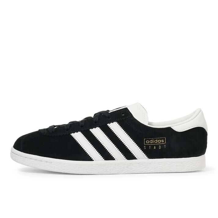 Adidas Stadt 日本新款 黑白色 金標 男女 復古鞋 JI1882