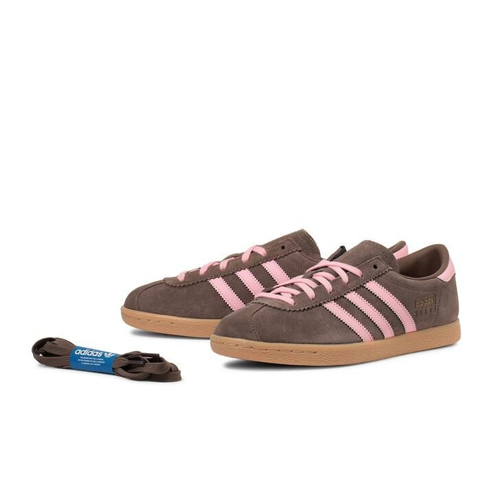 Adidas Stadt 日本新款 摩卡棕 粉色 金標 男女 復古鞋 JR3310
