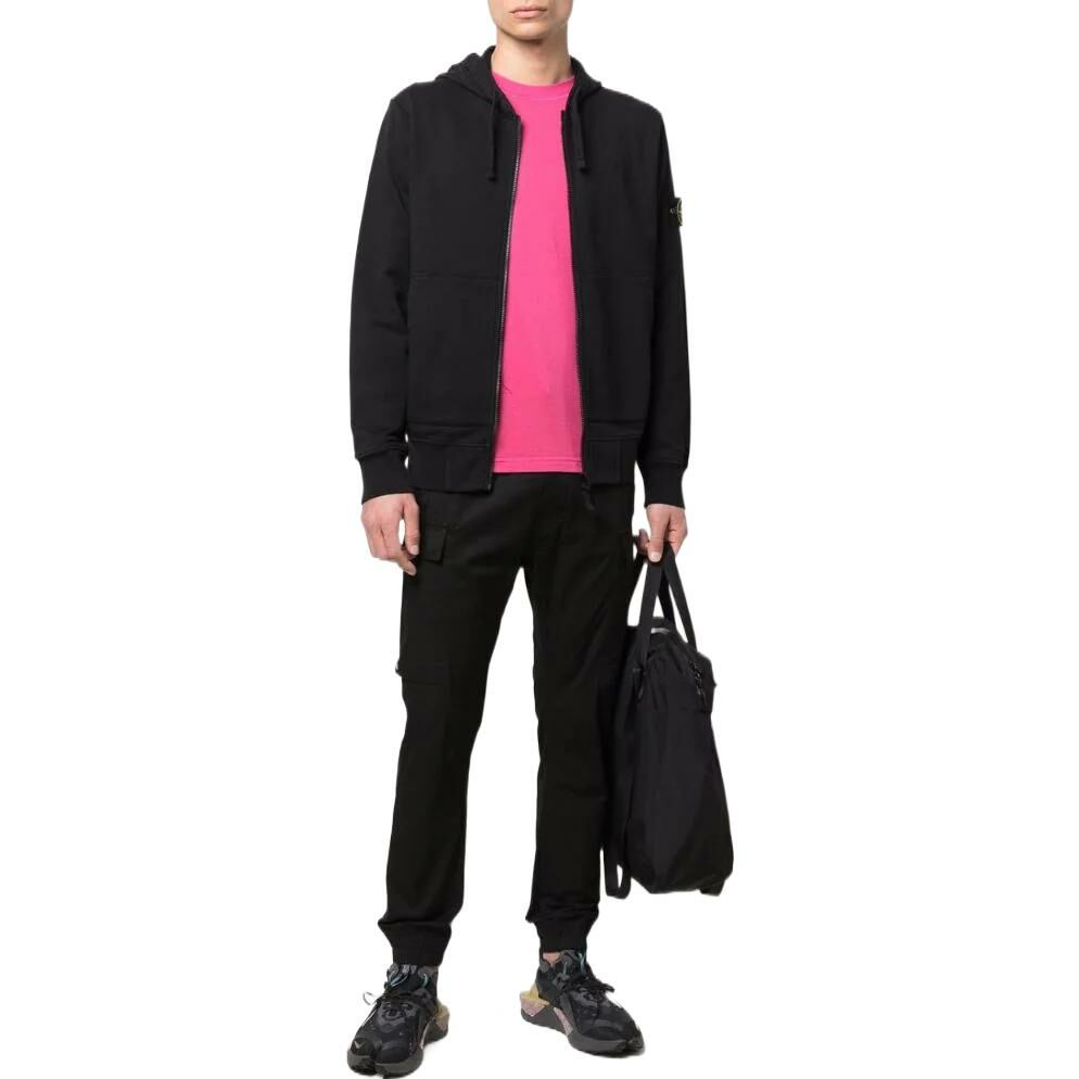 【代購】STONE ISLAND Compass-badge Cotton Hoodie