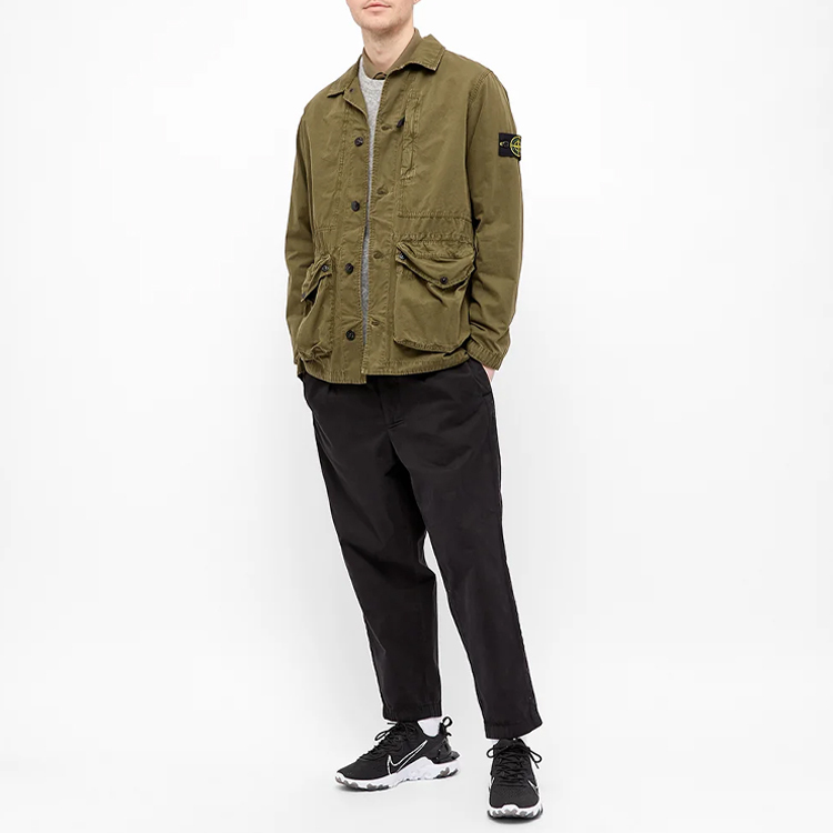 【代購】STONE ISLAND SS21 Jackets Coats Men's Olive Green