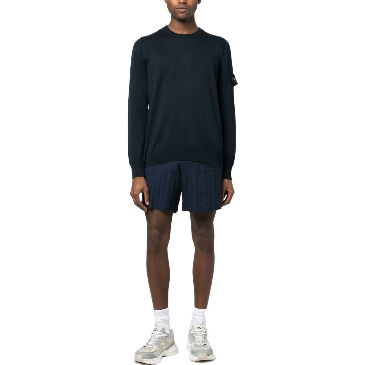 【代購】STONE ISLAND Fine-knit Cotton Jumper