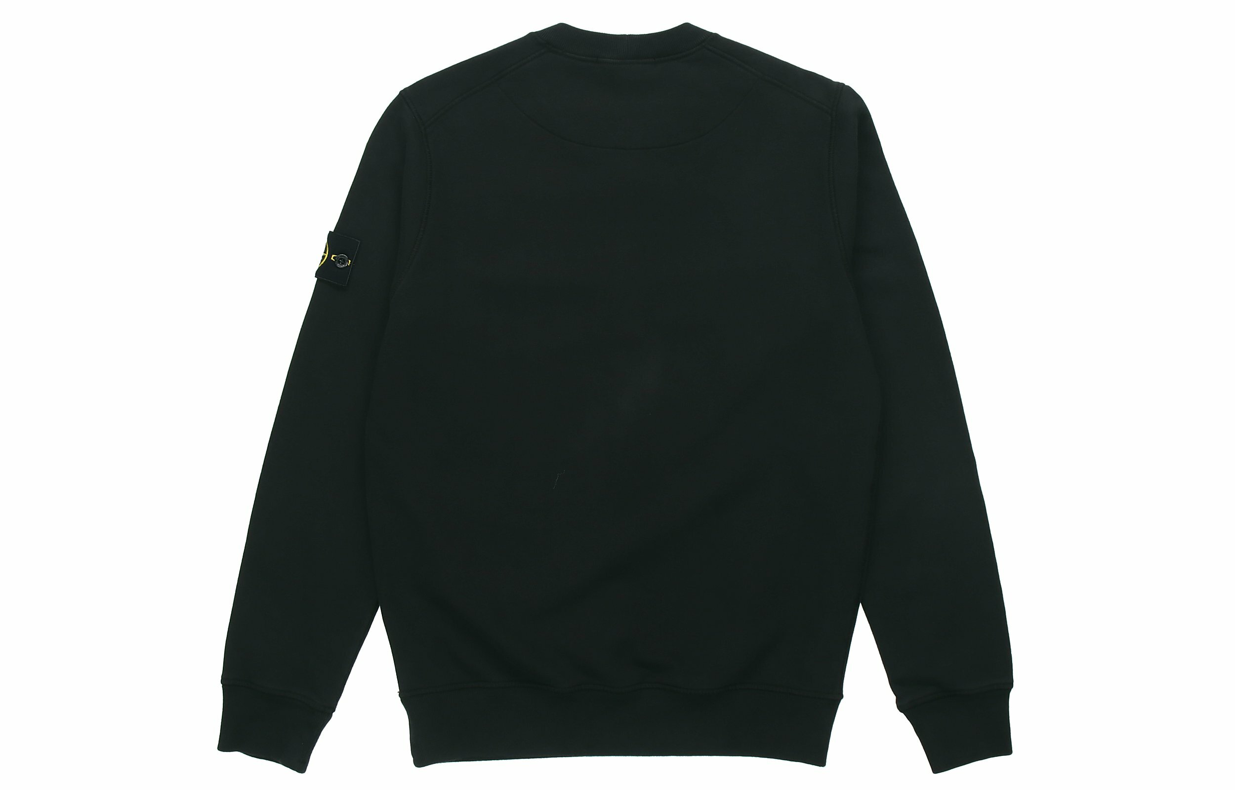 【代購】STONE ISLAND Cotton Round-Neck Sweatshir Men’s Black