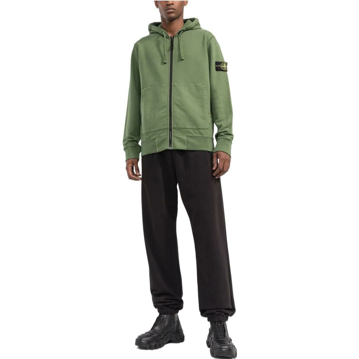 【代購】STONE ISLAND Sweatshirt Fall Men's Army Green