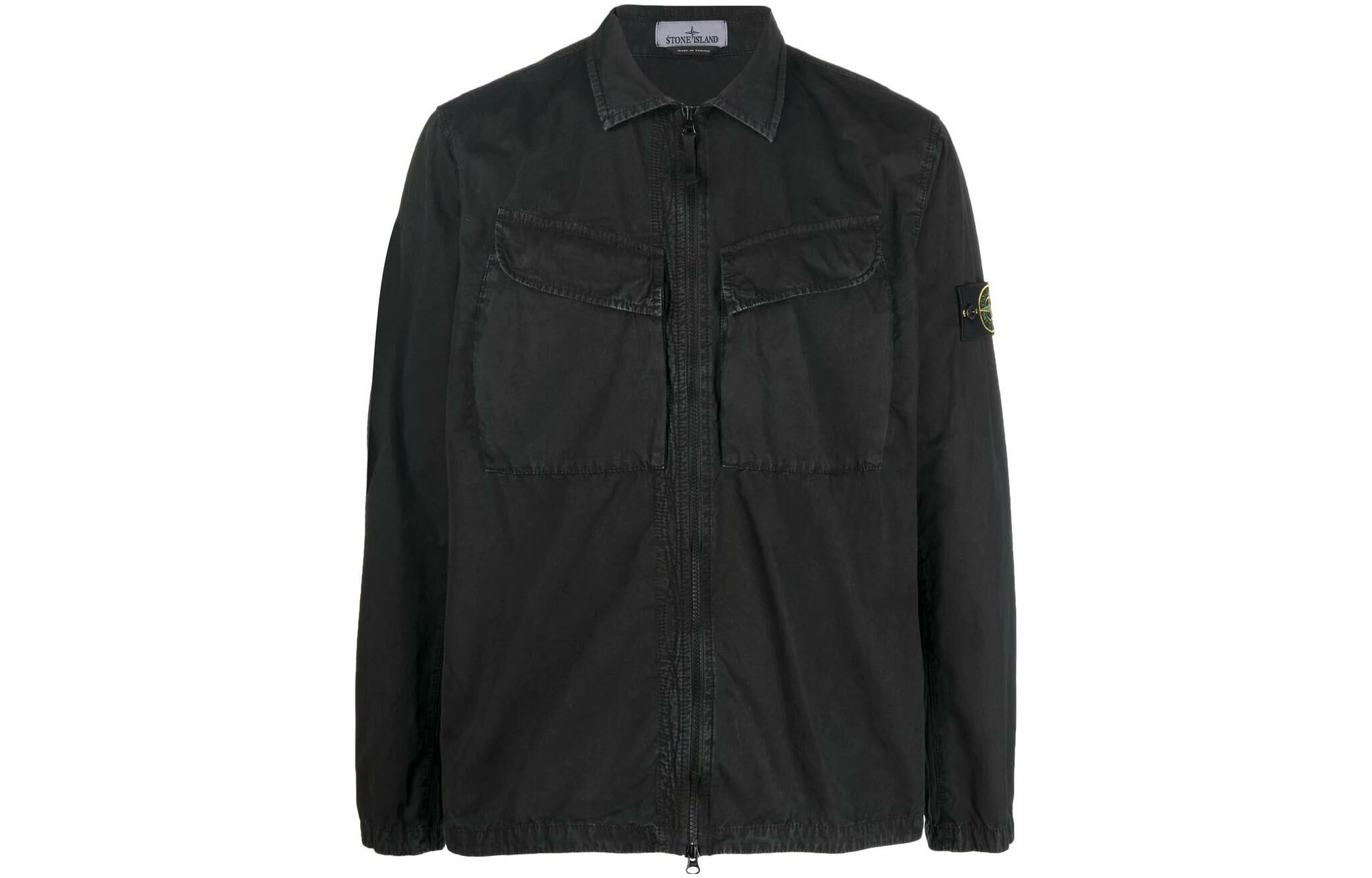 【代購】STONE ISLAND Jacket Men's Black