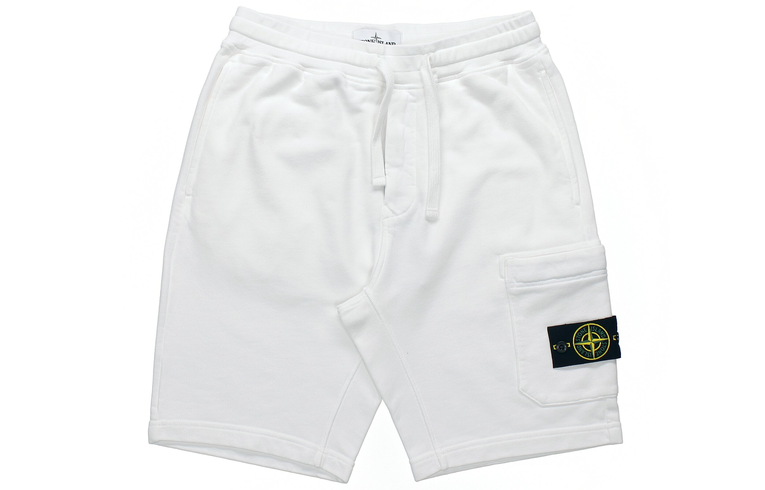 【代購】STONE ISLAND Casual Shorts Men's White