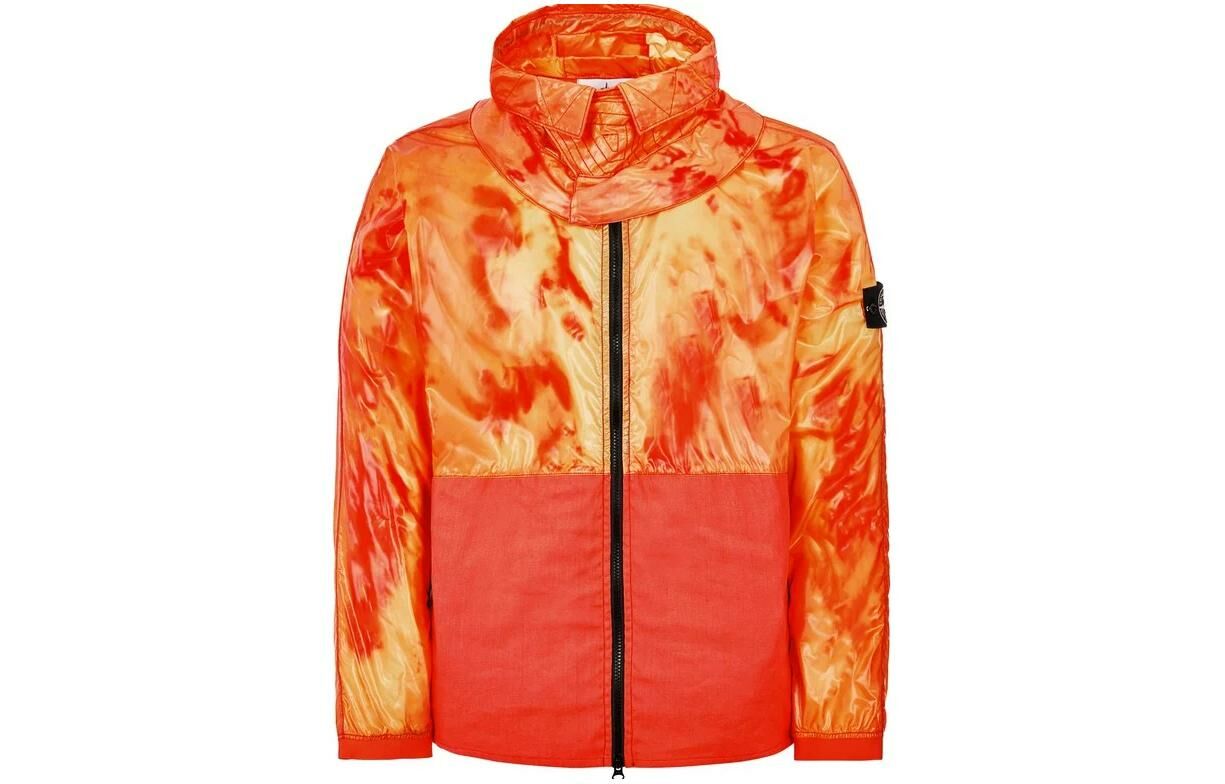 【代購】STONE ISLAND Jackets Coats Fall Men's Orange