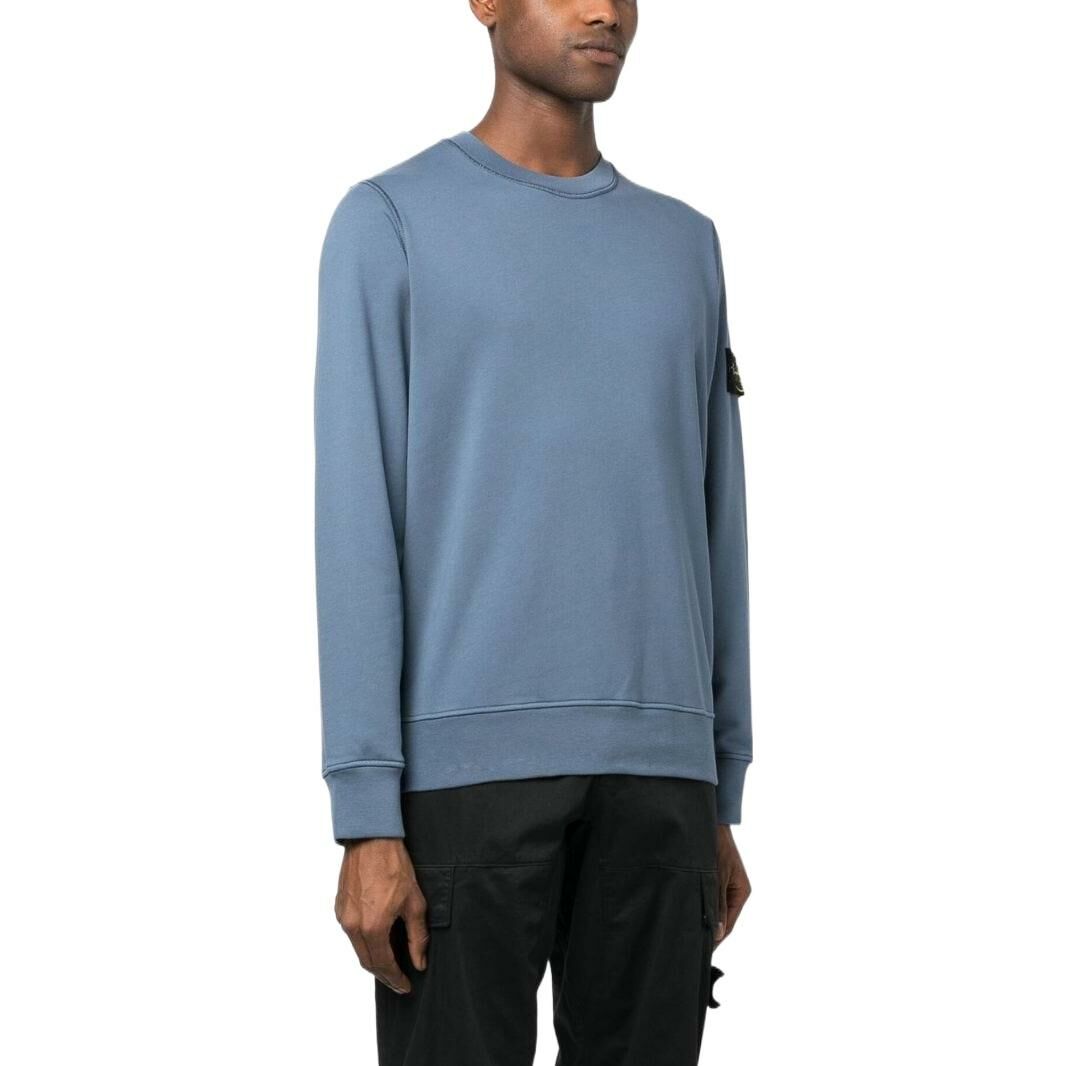 【代購】STONE ISLAND Compass-patch Crew-neck Sweatshirt