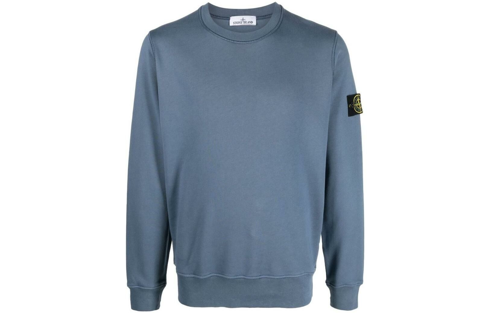 【代購】STONE ISLAND Compass-patch Crew-neck Sweatshirt