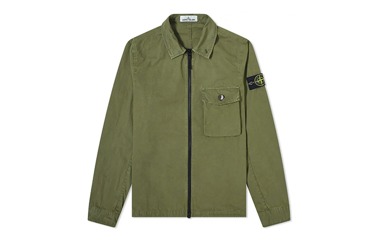 【代購】STONE ISLAND Jackets Men Olive Green