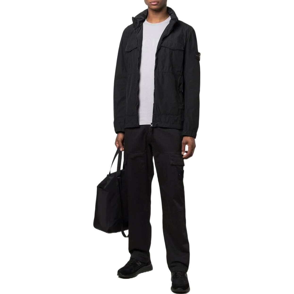 【代購】STONE ISLAND Jackets Men Black