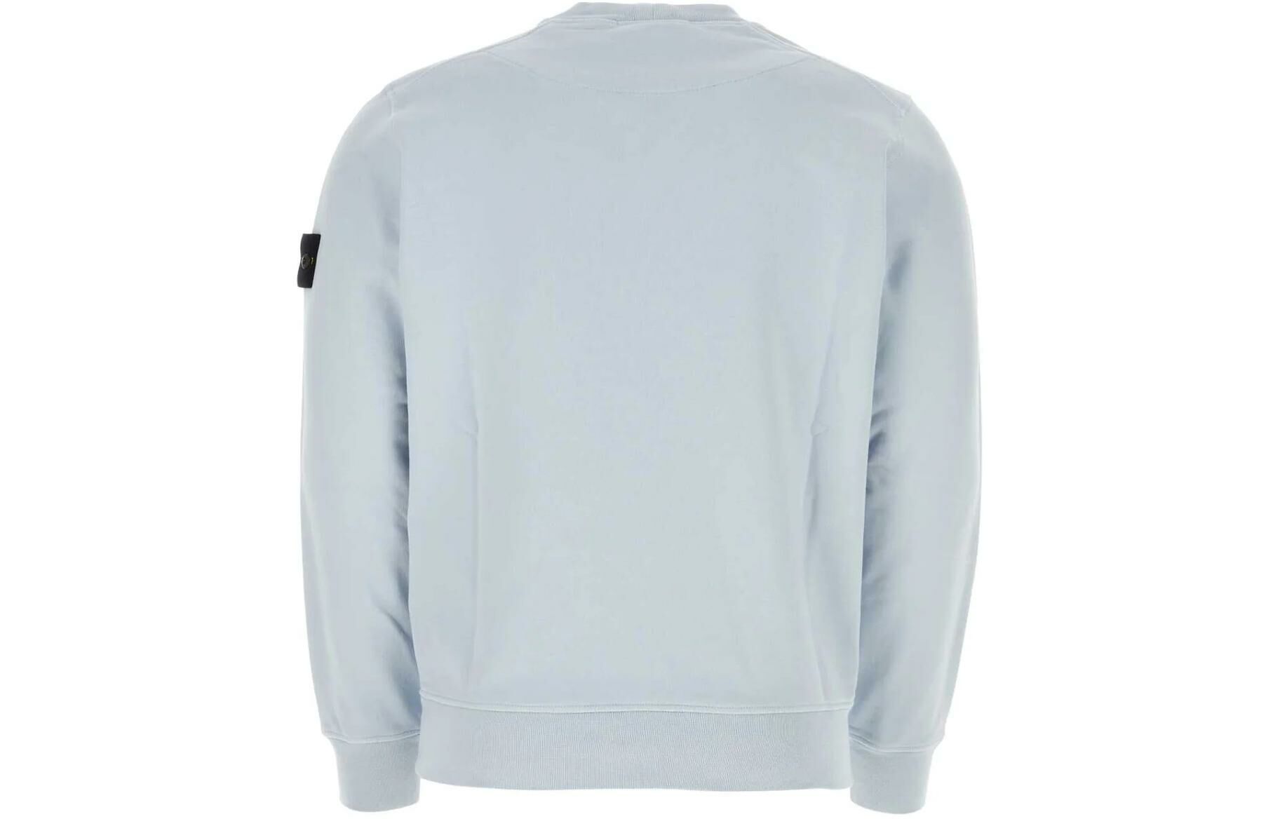 【代購】STONE ISLAND Sweatshirt Unisex Ice Frost Blue