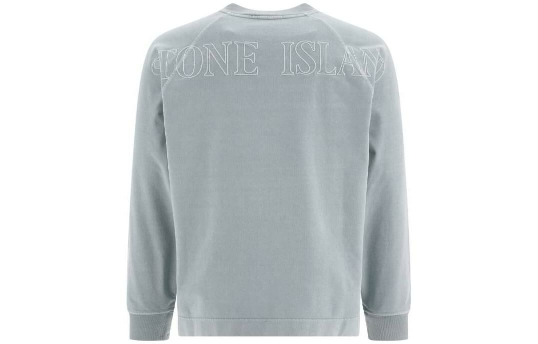 【代購】STONE ISLAND Logo-embroidered Cotton Sweatshirt