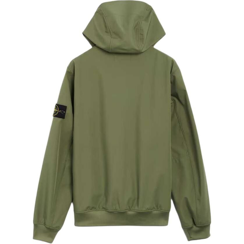 【代購】STONE ISLAND Button-Up Hooded Jacket