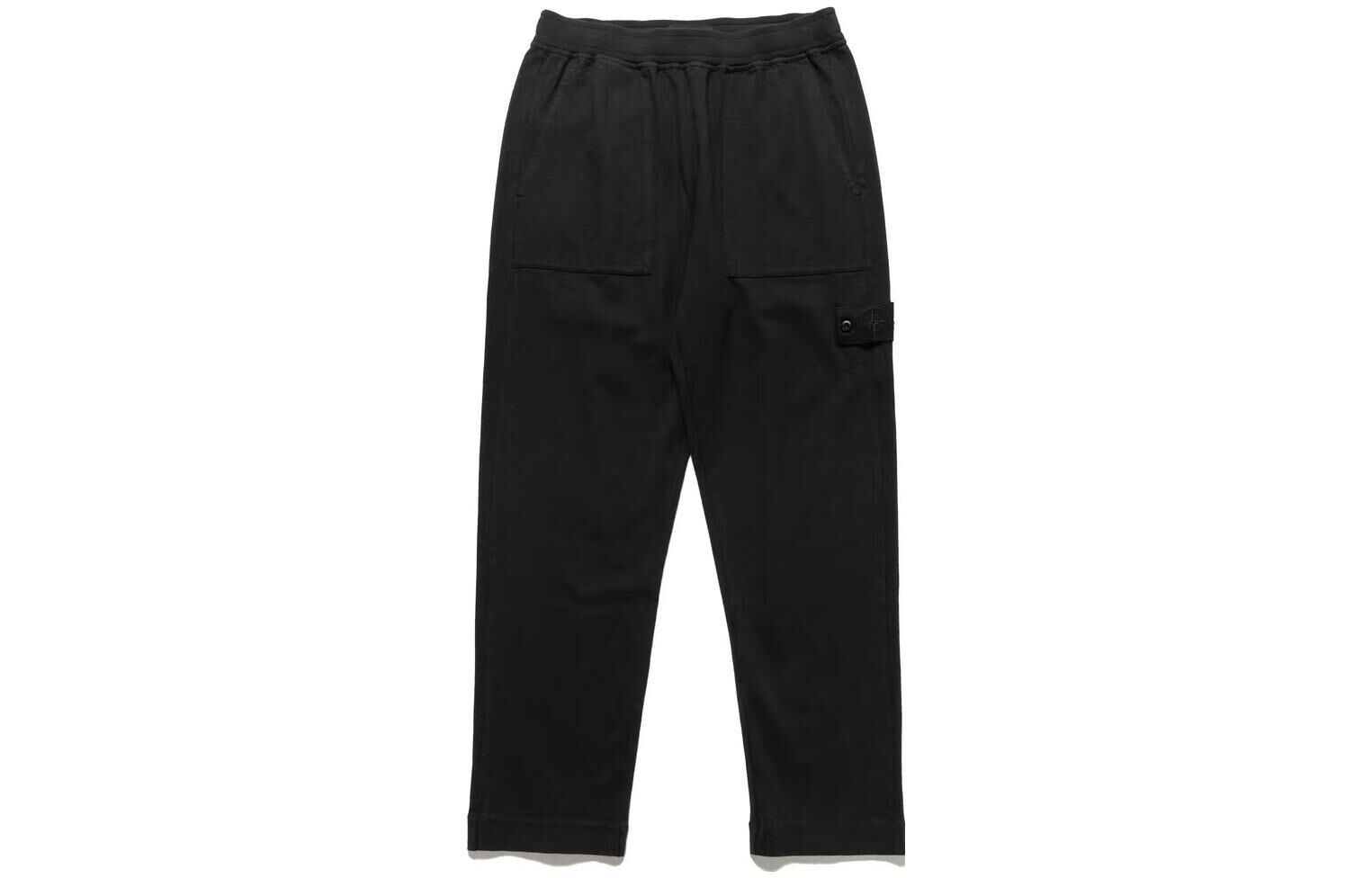 【代購】STONE ISLAND STONE ISLAND SS23 GHOST PIECES Knitted Sweatpants Men Black