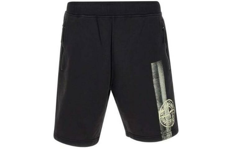 【代購】STONE ISLAND Casual Shorts Men's Black