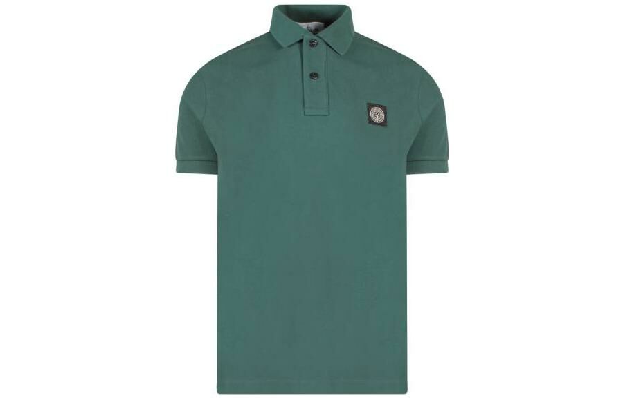 【代購】STONE ISLAND Polo Shirts Men Green