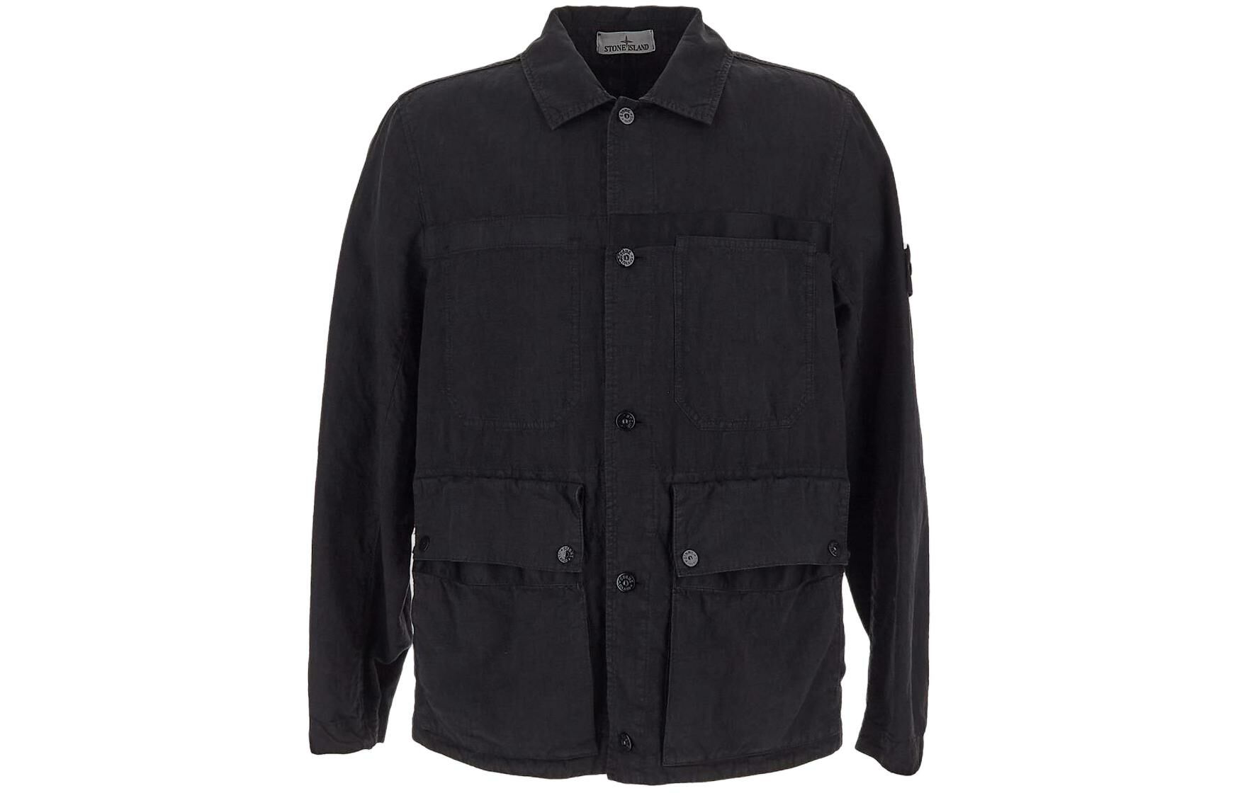 【代購】STONE ISLAND Buttoned Collared Jacket