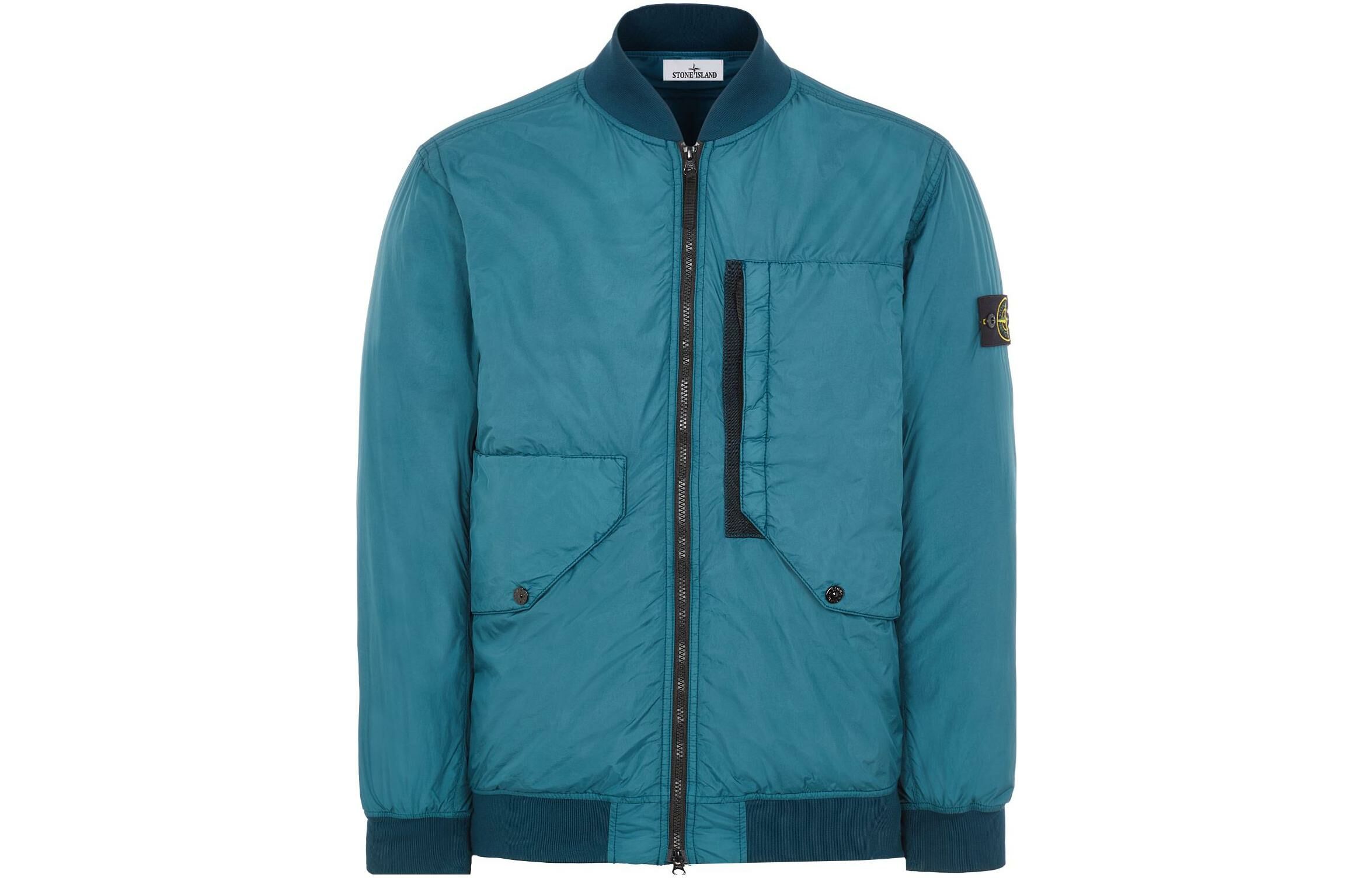 【代購】STONE ISLAND Compass-badge Padded Bomber Jacket