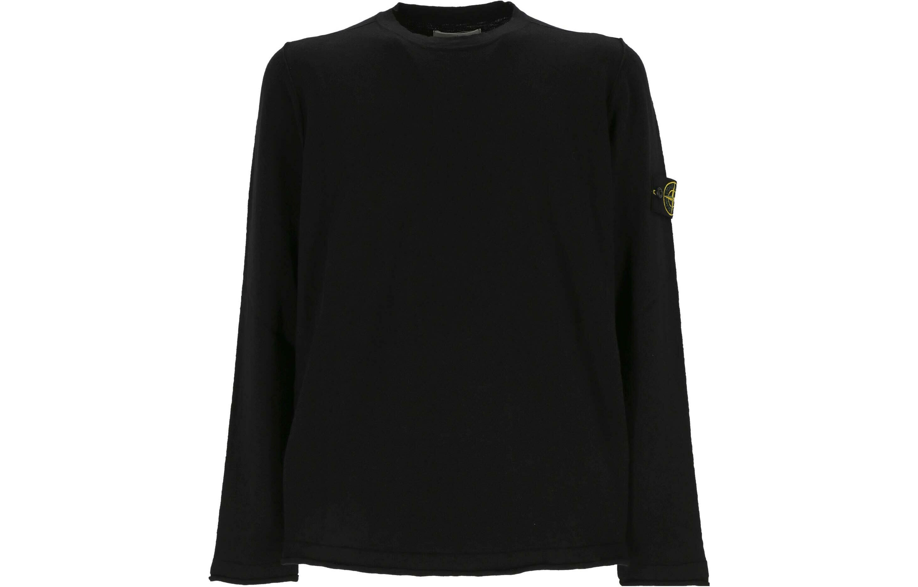 【代購】STONE ISLAND Logo Patch Crewneck Knitted Jumper