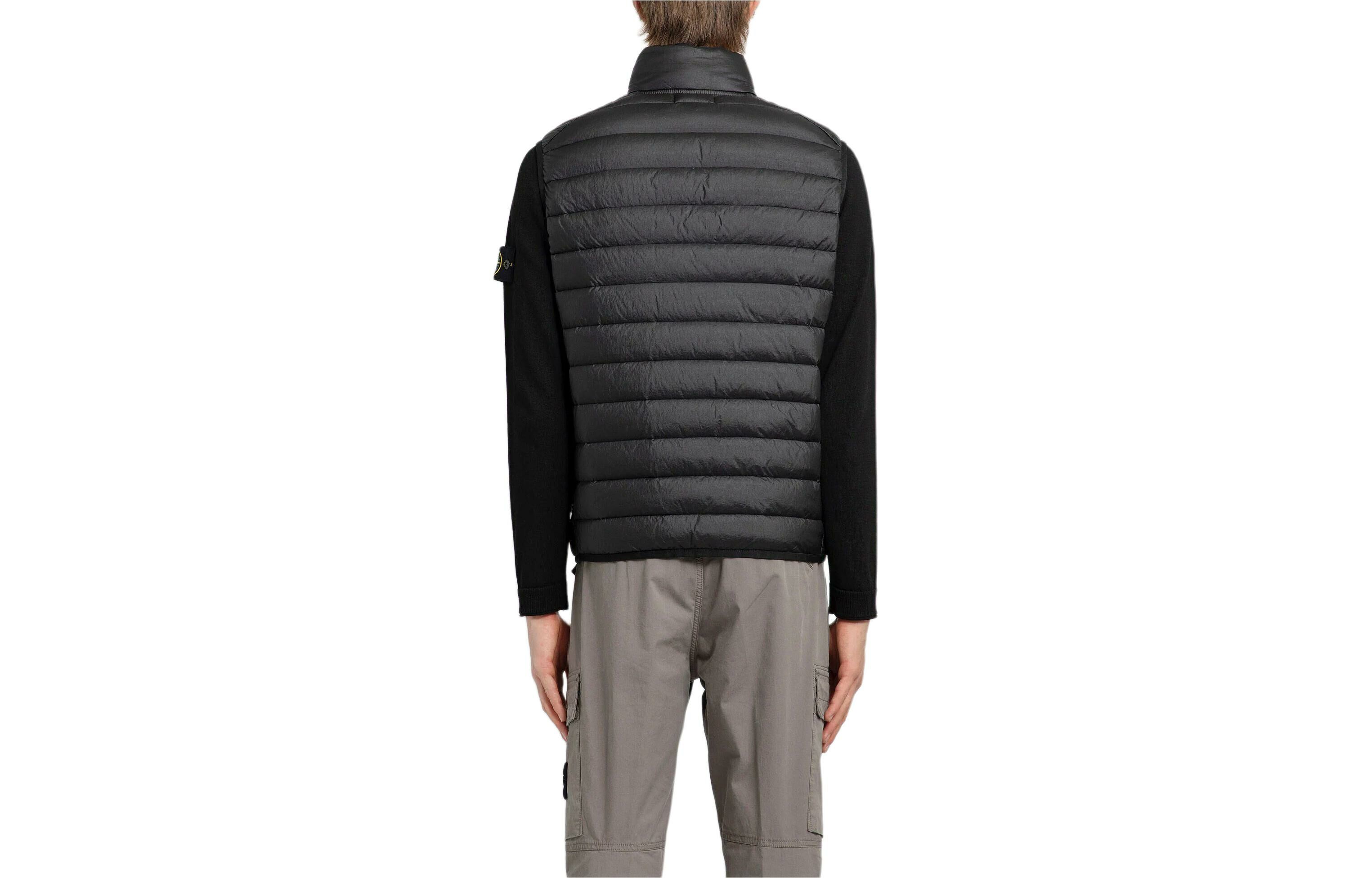 【代購】STONE ISLAND Loom Woven Chambers Down Gilet