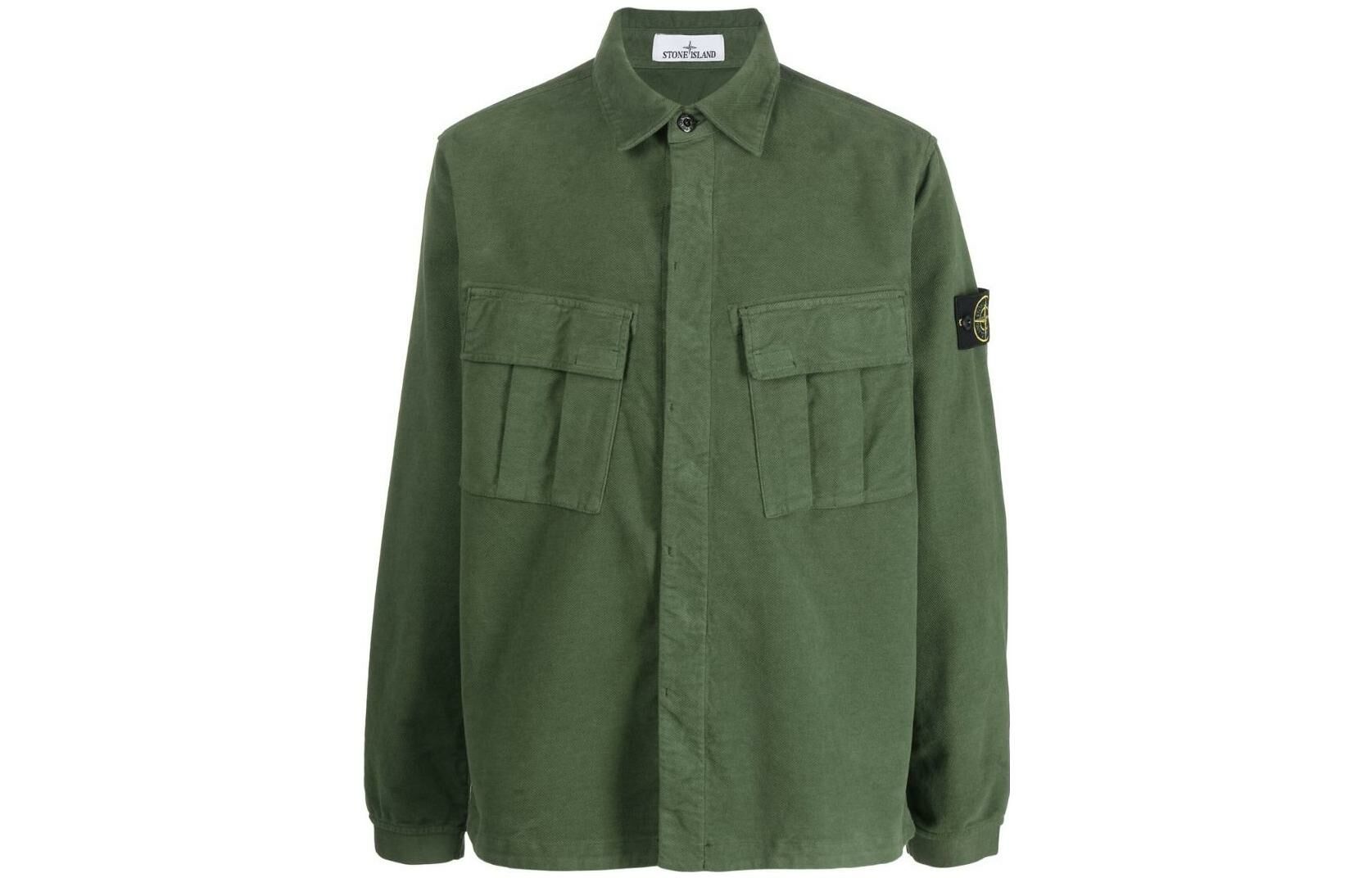 【代購】STONE ISLAND Shirts Men Green