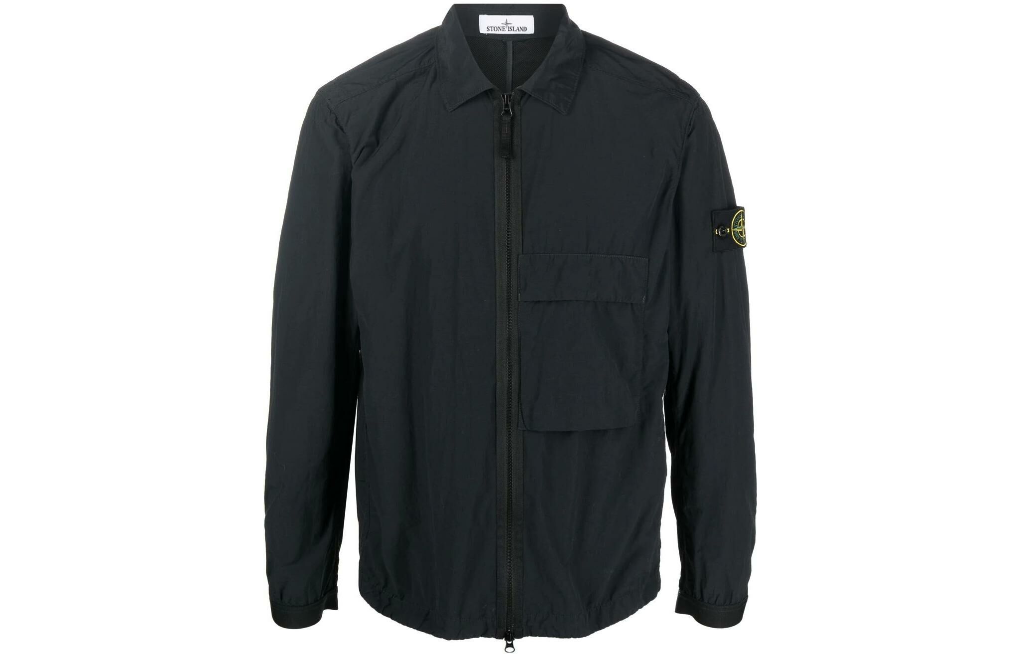 【代購】STONE ISLAND Jacket Men's Black
