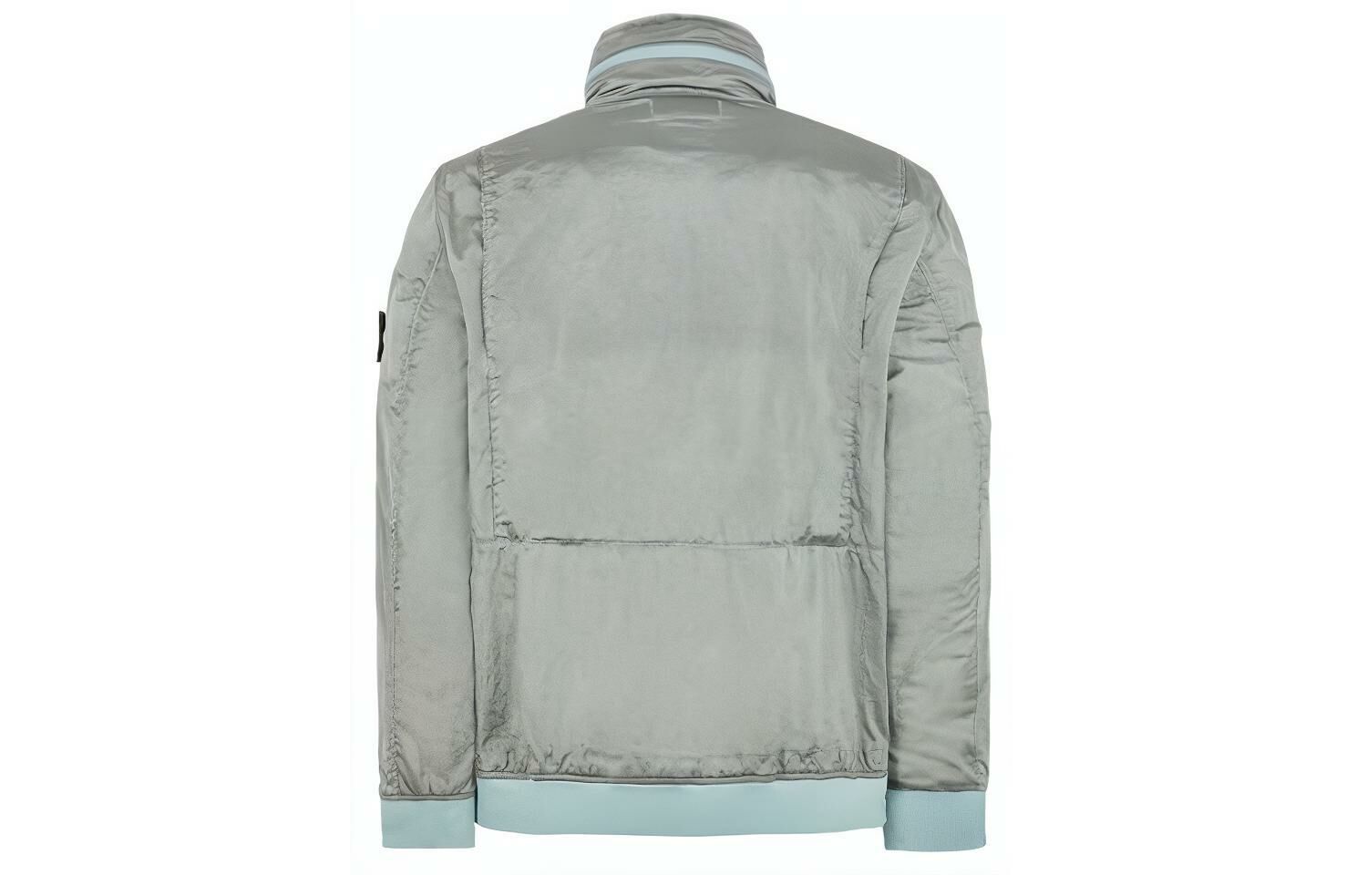 【代購】STONE ISLAND Compass-patch Long-sleeved Bomber Jacket