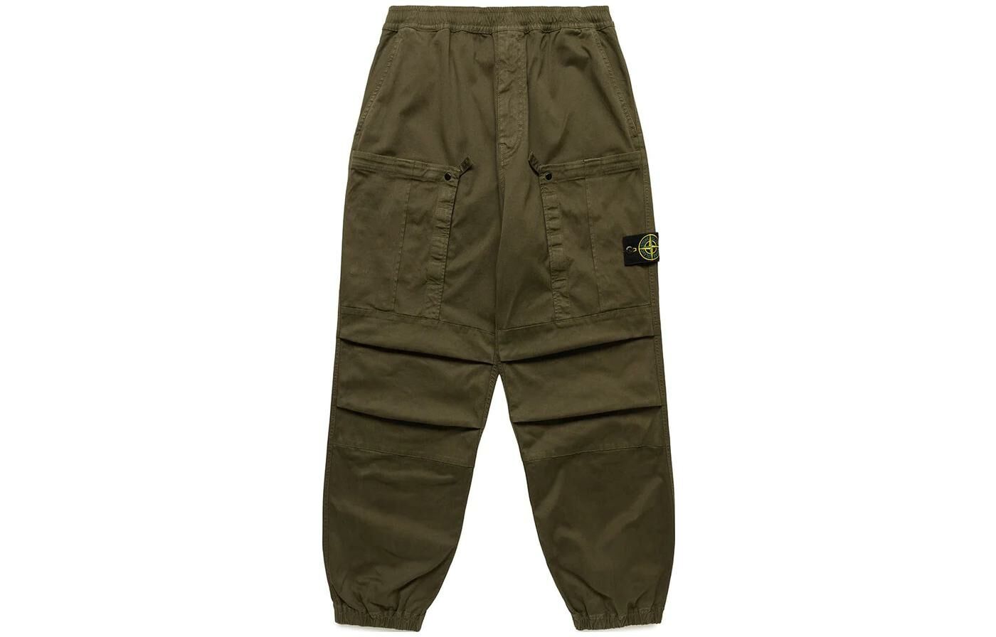 【代購】STONE ISLAND Cargo Pants Men's Olive Green