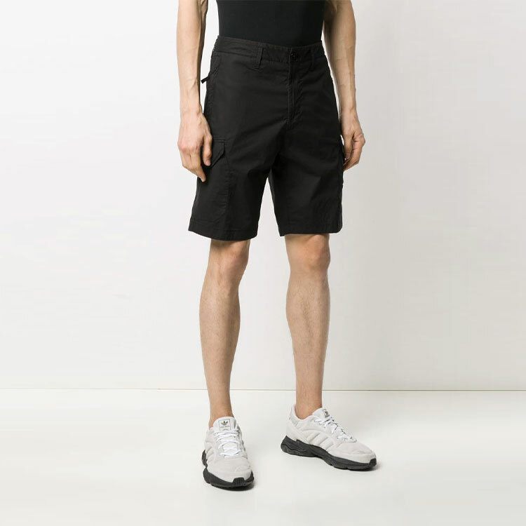 【代購】STONE ISLAND Cargo Shorts Men Black