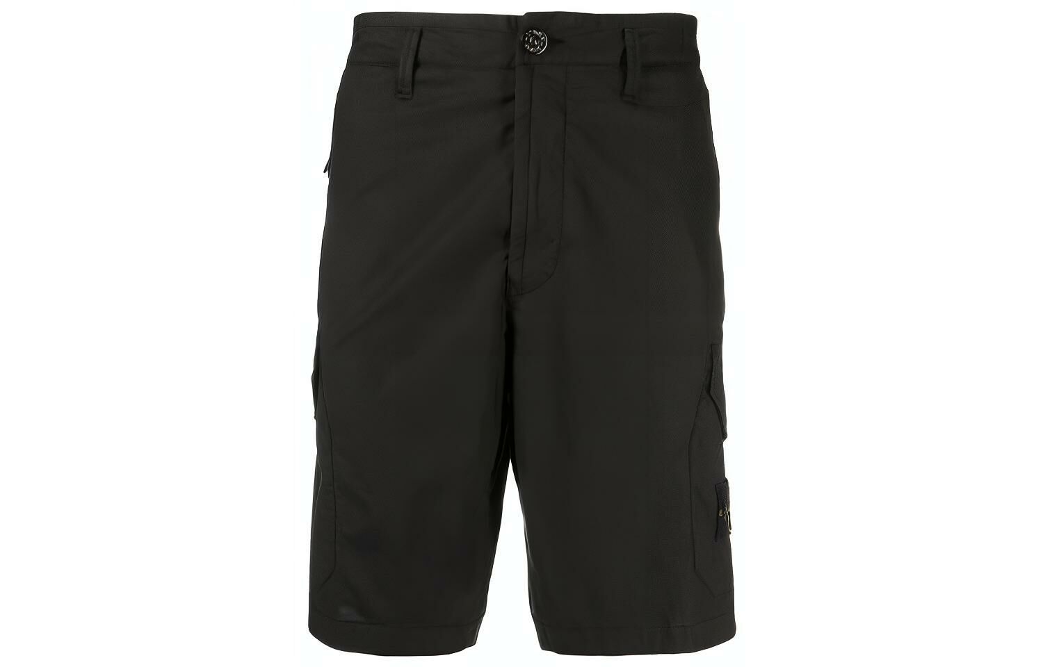 【代購】STONE ISLAND Cargo Shorts Men Black