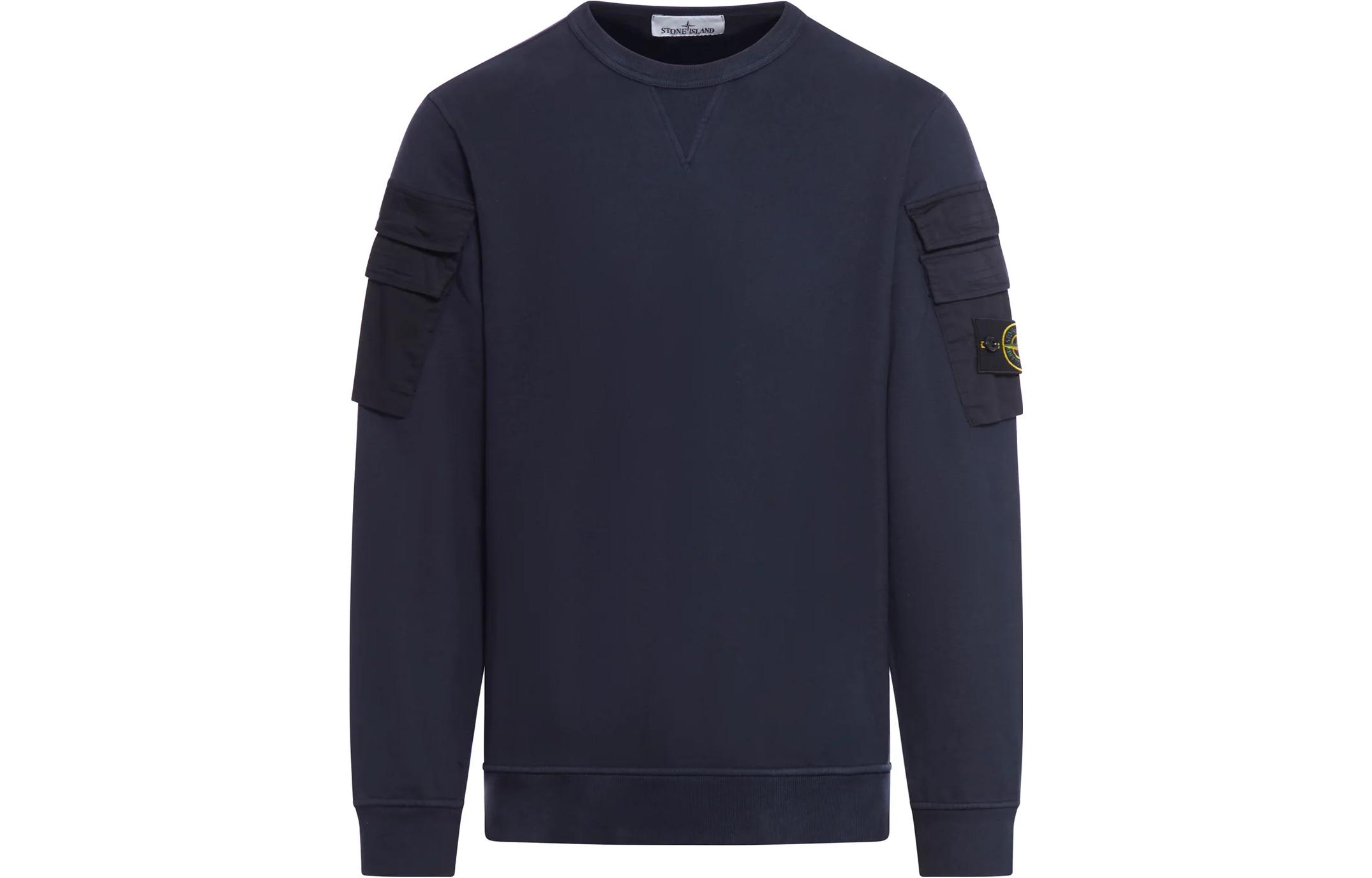 【代購】STONE ISLAND Compass Patch Crewneck Sweatshirt