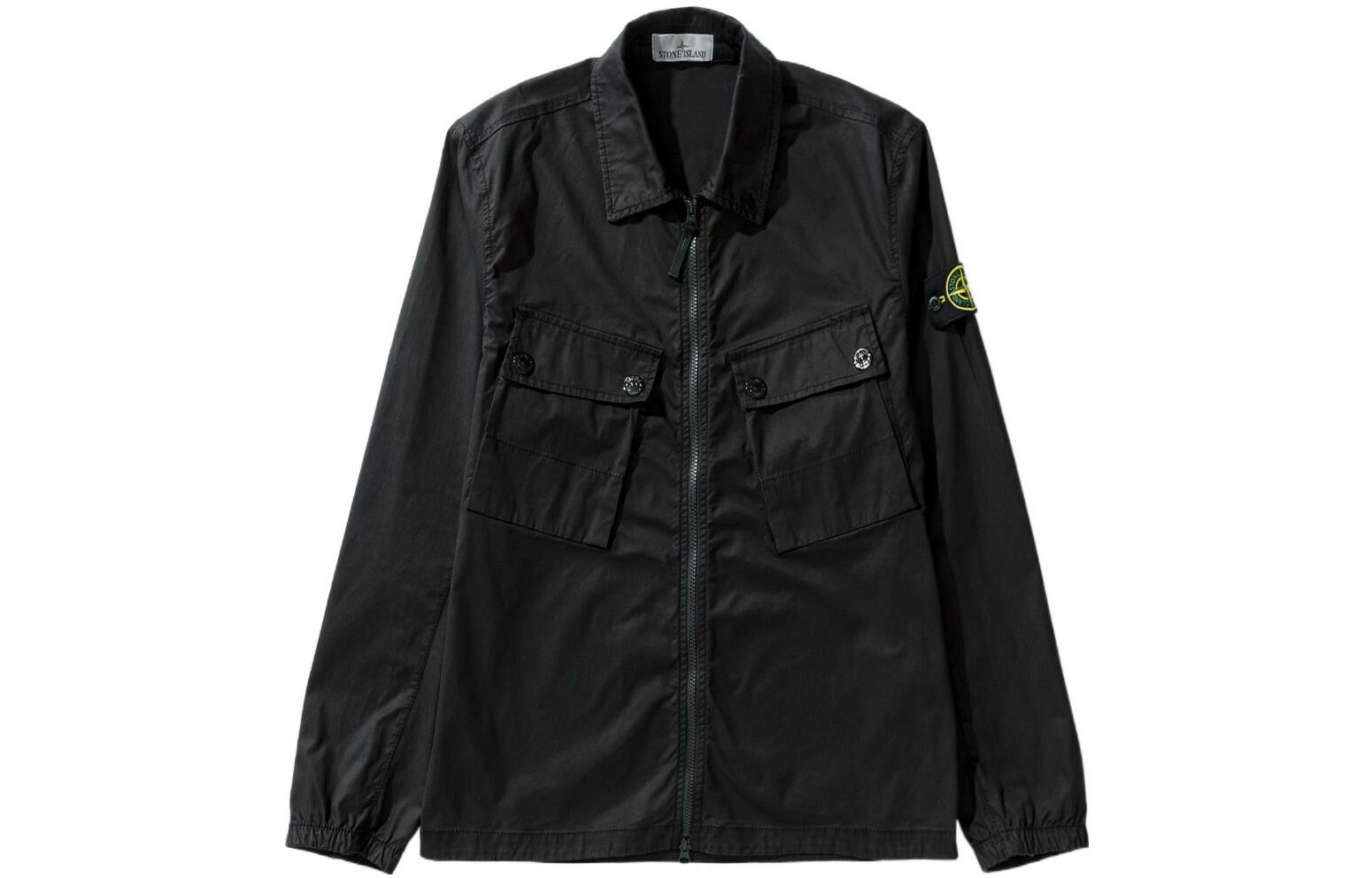 【代購】STONE ISLAND Jacket Men's Black