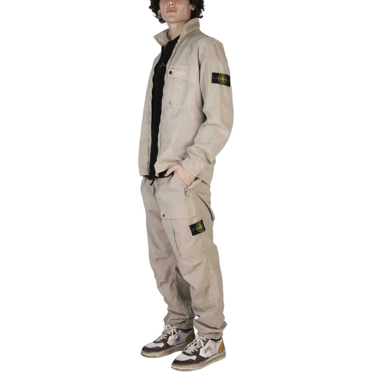 【代購】STONE ISLAND Compass-appliqué Jacket