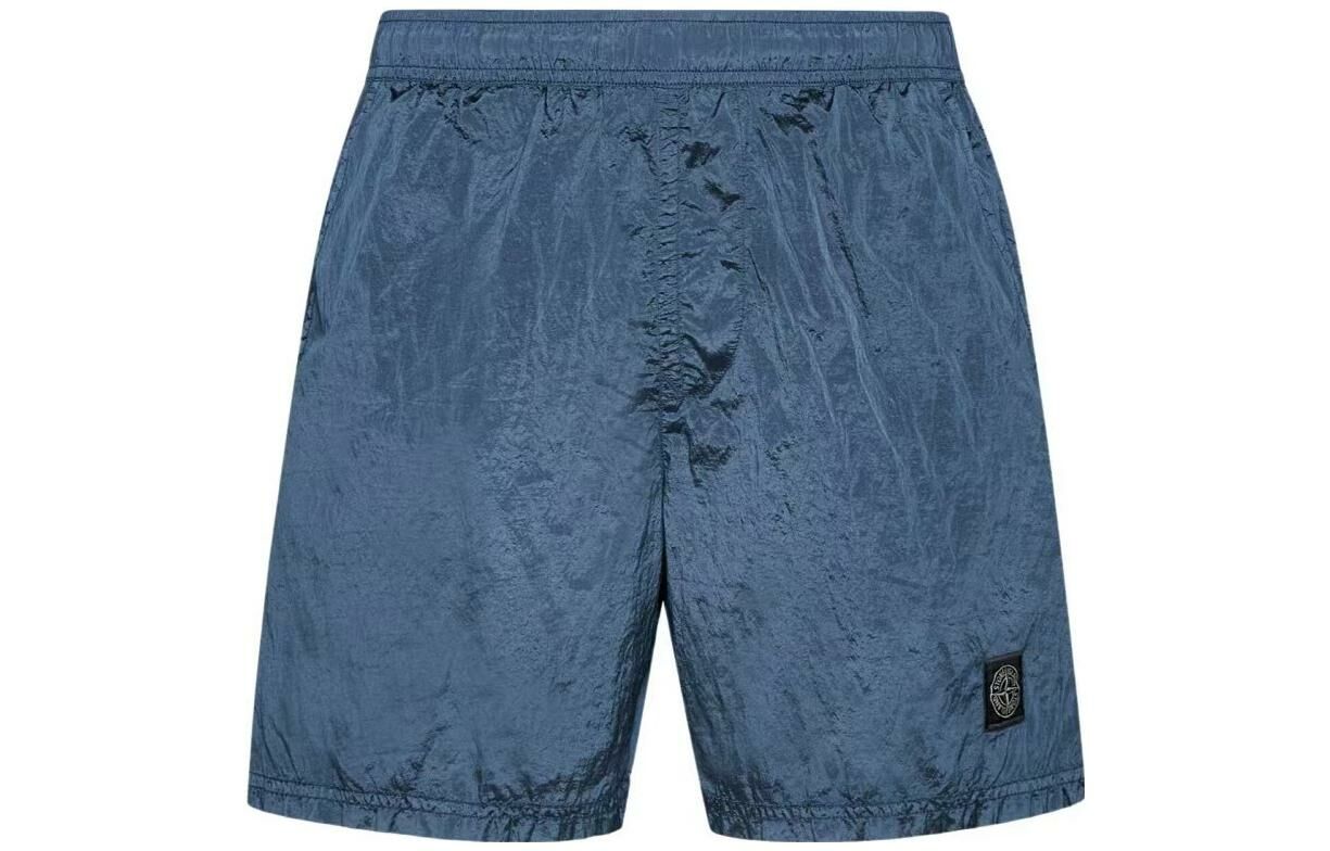 【代購】STONE ISLAND Logo-embroidered Swim Shorts