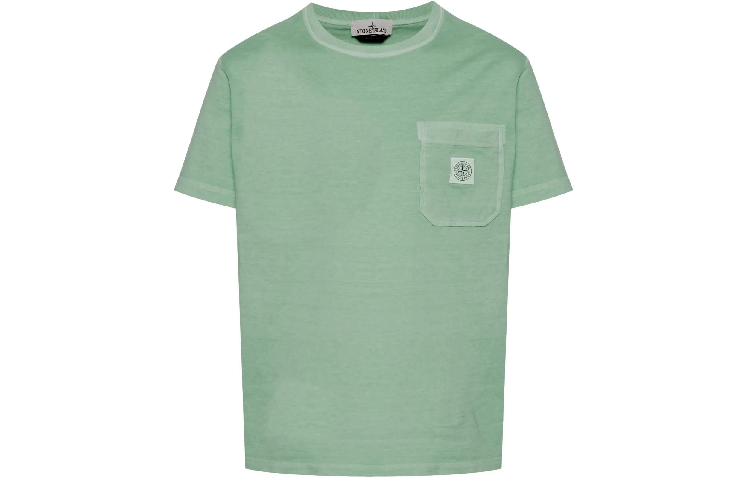 【代購】STONE ISLAND T-Shirt Men's Green