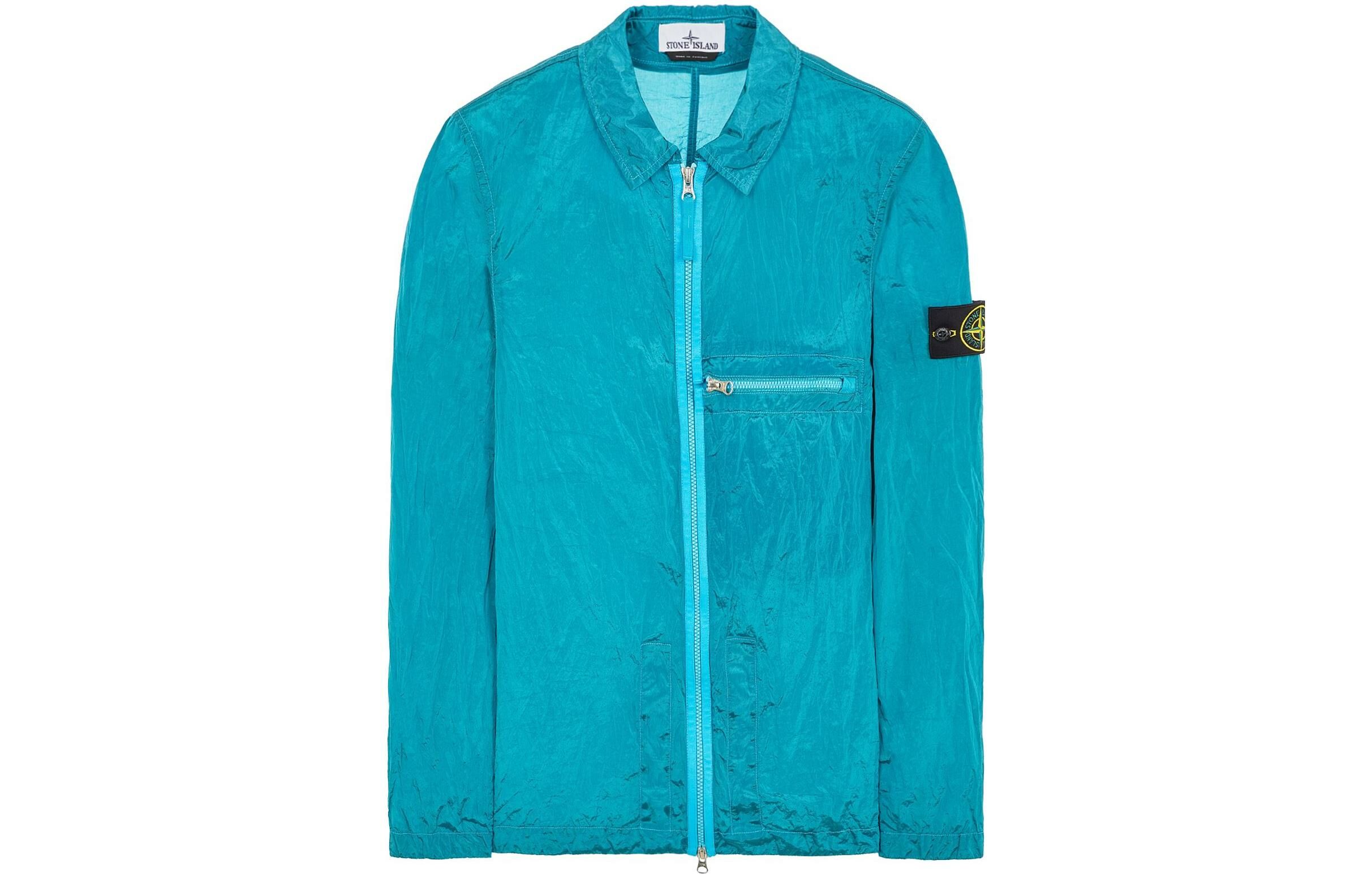 【代購】STONE ISLAND SS23 Nylon Meta Jackets Coats Men's Turquoise