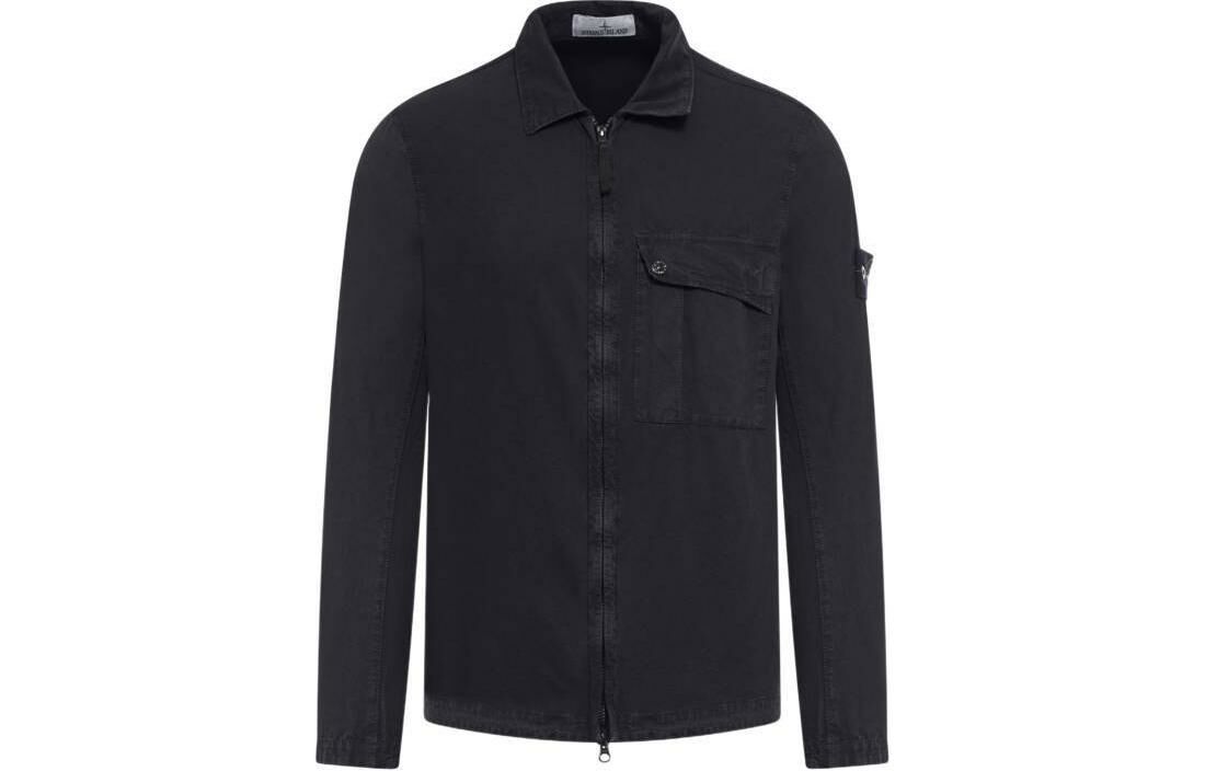 【代購】STONE ISLAND Compass Cotton Shirt Jacket