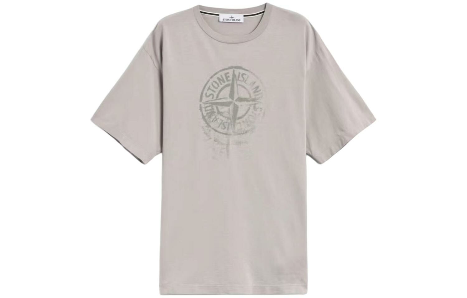 【代購】STONE ISLAND Compass-print Cotton T-shirt