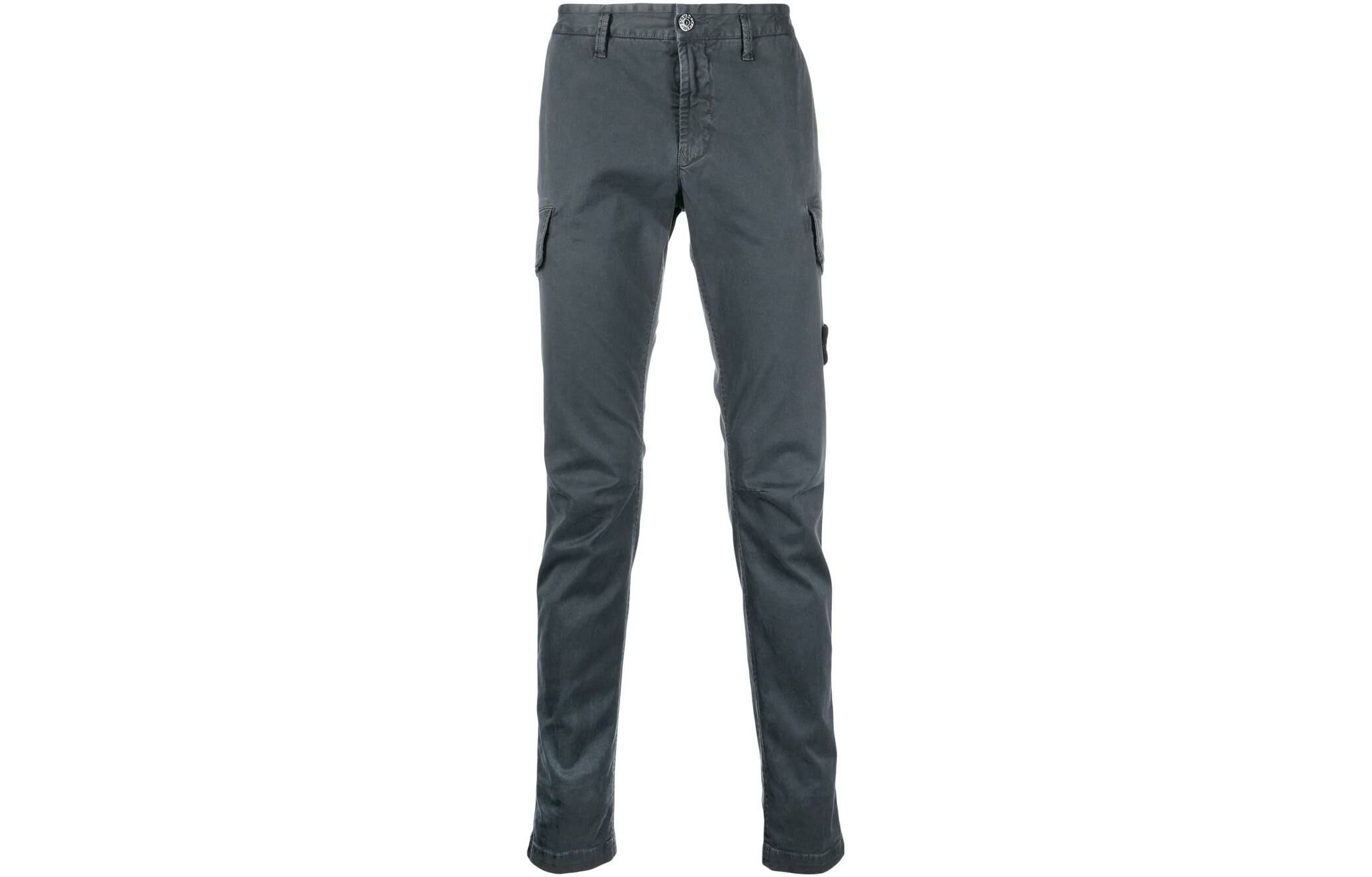 【代購】STONE ISLAND Casual Pants Men Blue