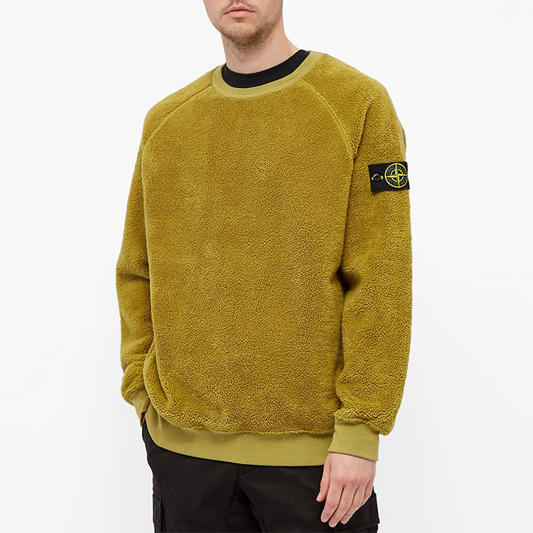 【代購】STONE ISLAND Sweatshirts Men Yellow