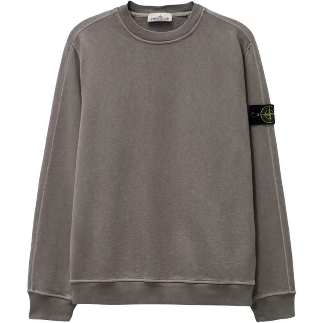 【代購】STONE ISLAND Compass-badge Cotton Sweatshirt