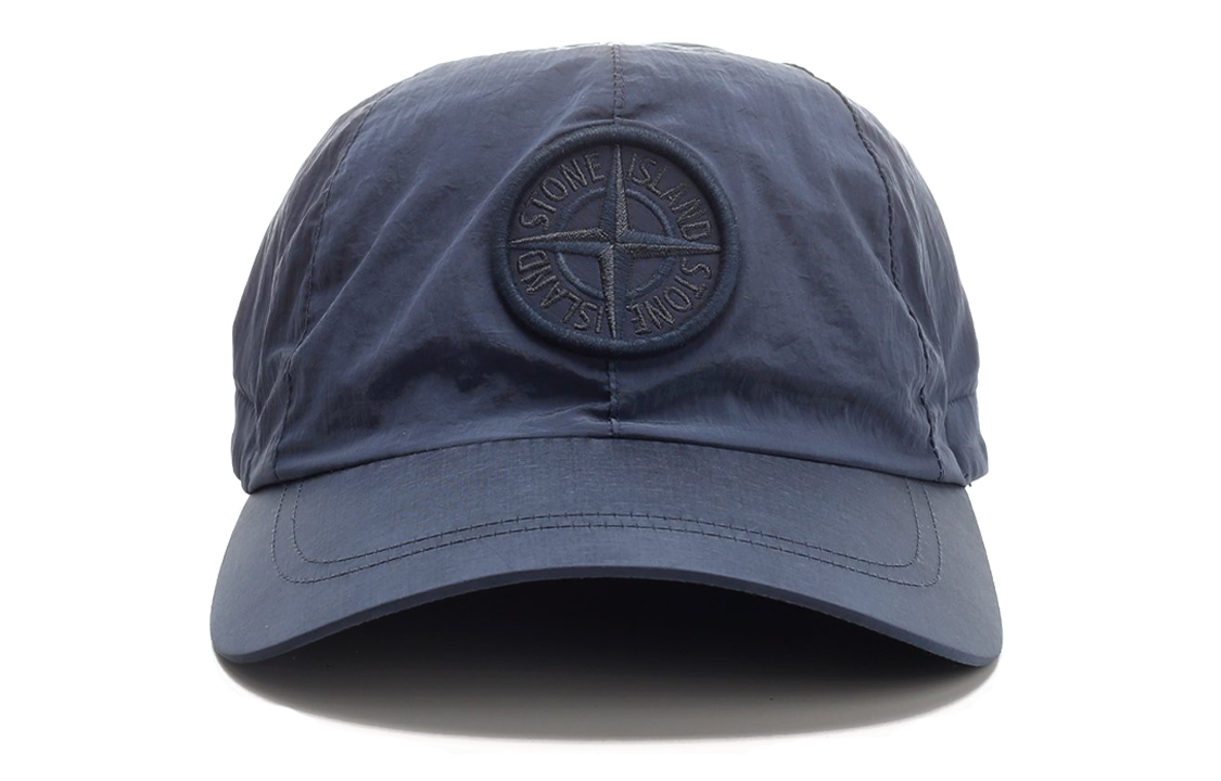 【代購】STONE ISLAND Polyamide Baseball Caps Men's Blue